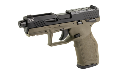 TAURUS 1-2TX22P141O TX22 T.O.R.O GEN 2 FULL SIZE FRAME 22 LR 16+1/22+1 4.10" THREADED BARREL, OPTIC READY/SERRATED SLIDE, OD GREEN POLYMER FRAME W/PICATINNY RAIL
