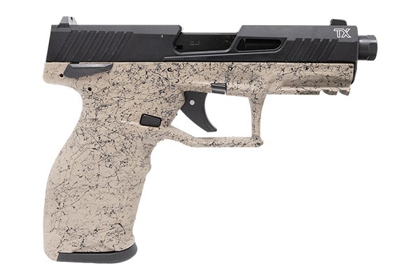 TAURUS 12TX22141SP310 TX22 GEN 2 FULL SIZE FRAME 22 LR 10+1 4.10" THREADED BARREL, SERRATED SLIDE, POLYMER FRAME W/PICATINNY RAIL, RIGHT HAND