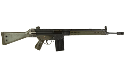 CENTURY ARMS RI5601X CA-3  7.62X51MM NATO 20+1 18" BLACK THREADED BARREL, BLACK CHARGING HANDLE STEEL RECEIVER, BLACK SYNTHETIC FIXED STOCK