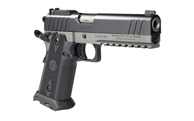 GIRSAN 395029 WITNESS2311  9MM LUGER 20+1 5" BLACK STEEL BARREL, BLACK SERRATED STEEL SLIDE, BLACK POLYMER FRAME W/BEAVERTAIL & PICATINNY RAIL, BLACK CHECKERED POLYMER GRIP, AMBIDEXTROUS