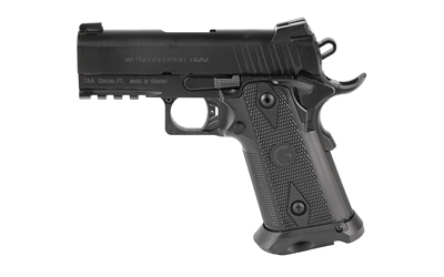 GIRSAN 395035 WITNESS2311  9MM LUGER 17+1 3.40" BLACK STEEL BARREL, BLACK SERRATED STEEL SLIDE, BLACK POLYMER FRAME W/BEAVERTAIL & PICATINNY RAIL, BLACK CHECKERED POLYMER GRIP, AMBIDEXTROUS