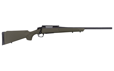 CVA CR3906G CASCADE  7MM-08 REM 4+1 22" BLACK CERAKOTE STEEL THREADED BARREL, BLACK CERAKOTE RECEIVER, OD GREEN SYNTHETIC STOCK