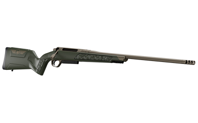 CHRISTENSEN ARMS 8011500600 EVOKE  FULL SIZE 308 WIN 4+1 20" BURNT BRONZE CERAKOTE #4 CONTOUR THREADED BARREL, GRAY W/BRONZE LOGO HYBRID HUNTER W/PICATINNY RAIL SYNTHETIC STOCK