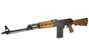 ZASTAVA ARMS USA ZR77308W ZPAP M77 308 WIN/7.62X51MM 20+1 19.70" BLACK THREADED BARREL, 1.5MM BULGED TRUNNION RECEIVER,  BATTLEWORN BEECHWOOD STOCK & GRIP