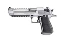 MAGNUM RESEARCH DE357SRMB DESERT EAGLE MARK XIX 357 MAG 9+1 6" STAINLESS STEEL BARREL, STAINLESS STEEL SERRATED SLIDE, STAINLESS STEEL FRAME W/BEAVERTAIL & PICATINNY RAIL, WEAVER TOP MOUNT