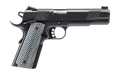 BERSA B19117050BBBB B1911 ONYX FULL SIZE FRAME 45 ACP 8+1 5" STAINLESS STEEL BARREL, BLACK SERRATED STEEL SLIDE, BLACK STAINLESS STEEL FRAME W/BEAVERTAIL, GRAY VZ GRIP, AMBIDEXTROUS
