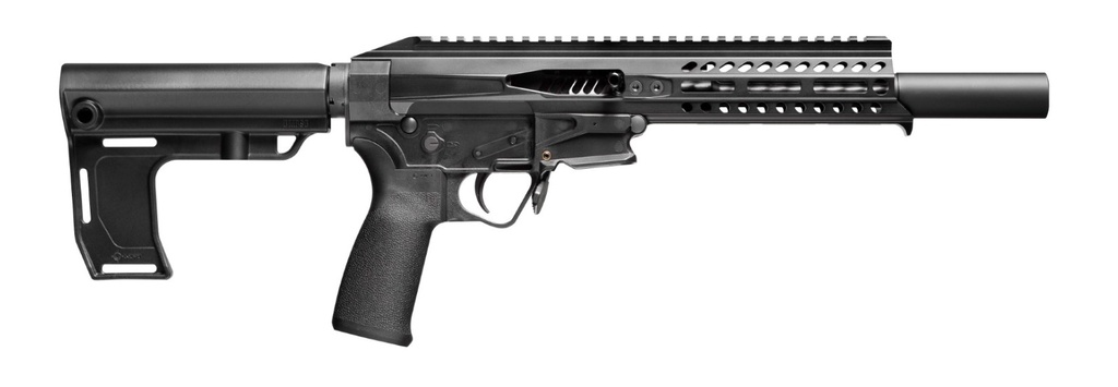 PATRIOT ORDNANCE FACTORY 1678 PSG  22 LR 10+1 7.75" MATCH GRADE THREADED BARREL, BLACK ANODIZED RECEIVER W/PICATINNY RAIL, M-LOK HANDGUARD, BLACK MFT GRIP