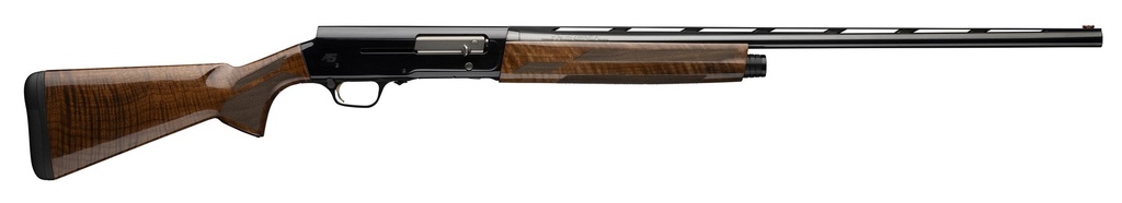 BROWNING 0118006005 A5 HUNTER 20 GAUGE SEMI-AUTO 3" 4, 2 3/4" SHELLS 26" HIGH GLOSS BLUED VENT RIB BARREL, GLOSS BLACK ANODIZED ALUMINUM RECEIVER, ADJUSTABLE LOP & SHIM GLOSS TURKISH WALNUT WOOD STOCK