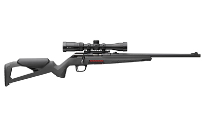 WINCHESTER REPEATING ARMS 525233186 XPERT W/OPTIC FULL SIZE 17 WSM 8+1 18" MATTE BLACK SPORTER BARREL, DRILLED & TAPPED STEEL RECEIVER, GRAY SYNTHETIC MOLDED STOCK, VORTEX CROSSFIRE II 2-7X32MM SCOPE