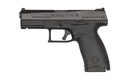CZ-USA 01536 P-10 C  COMPACT FRAME 9MM LUGER 10+1 4.02" BLACK CARBON STEEL BARREL, BLACK NITRIDE OPTIC READY/SERRATED STEEL SLIDE, BLACK POLYMER FRAME W/PICATINNY RAIL, INTERCHANGEABLE BACKSTRAP GRIP