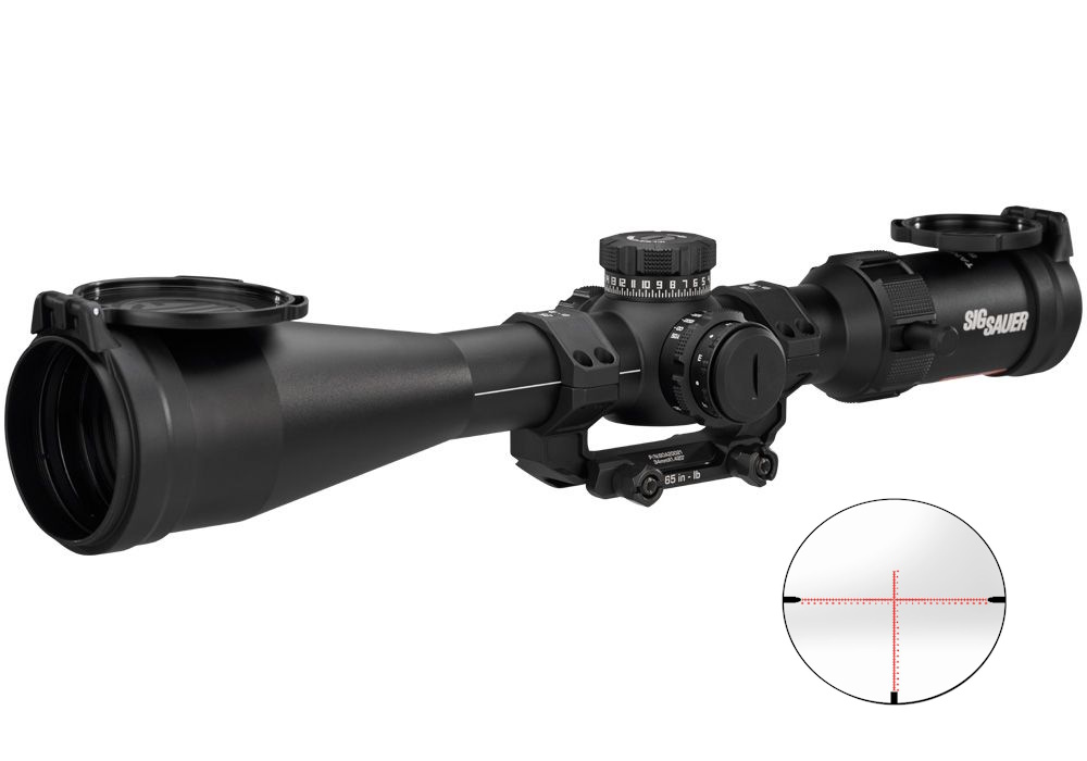 SIG SAUER ELECTRO-OPTICS SOTM65000 TANGO-MSR  BLACK 5-30X56MM, 34MM TUBE ILLUMINATED MOA MILLING 2.0 RETICLE