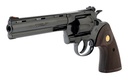 COLT MFG PYTHONBP6WTS PYTHON TARGET 357 MAG/38 SPECIAL 6 SHOT 6" MATTE BLACK CARBON STEEL RECESSED TARGET VENT RIB BARREL, CYLINDER & FRAME, WALNUT W/MEDALLION GRIP, EXPOSED HAMMER