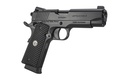 GIRSAN 392070 MC1911 C UNTOUCHABLE COMPACT FRAME 45 ACP 8+1 4.40" BLACK STEEL BARREL, BLACK SERRATED STEEL SLIDE & FRAME W/BEAVERTAIL & PICATINNY RAIL, BLACK POLYMER GRIP