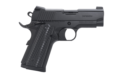 EAA GIRSAN 392050 MC1911 SC UNTOUCHABLE SUB-COMPACT FRAME 45 ACP 6+1 3.40"  BLACK STEEL BARREL, BLACK SERRATED STEEL SLIDE & FRAME W/BEAVERTAIL, BLACK POLYMER GRIP