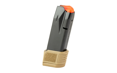 FN 20100709 REFLEX REPLACEMENT MAGAZINE 15RD 9MM LUGER FDE EXTENDED  FLOORPLATE