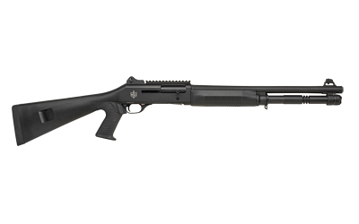 MAC 21000120 1014  12 GAUGE 3" 5+1 18.50", BLACK, SYNTHETIC FURNITURE, FIXED PISTOL GRIP STOCK, GHOST RING SIGHT, OPTICS MOUNT, 3 CHOKES