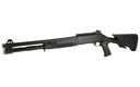 MAC 21000154 1014 BREACHER 12 GAUGE SEMI-AUTO 3" 5+1 18.50" BLACK ANODIZED STEEL BARREL, BLACK ANODIZED PICATINNY RAIL RECEIVER, BLACK PINNED FIXED SYNTHETIC STOCK, BLACK POLYMER GRIP