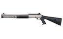 MAC 21000153 1014 MARINE 12 GAUGE 3" 5+1 18.50", ELECTROLESS NICKEL BARREL/REC, SYNTHETIC FURNITURE, FIXED PISTOL GRIP STOCK, GHOST RING SIGHT, OPTICS MOUNT, 3 CHOKES