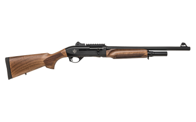 MAC 21000122 2 TACTICAL 12 GAUGE BOLT 3" 5+1, 18.50" BLACK ANODIZED STEEL BARREL, DRILLED & TAPPED/PICATINNY RAIL BLACK ANODIZED RECEIVER, TURKISH WALNUT WOOD STOCK