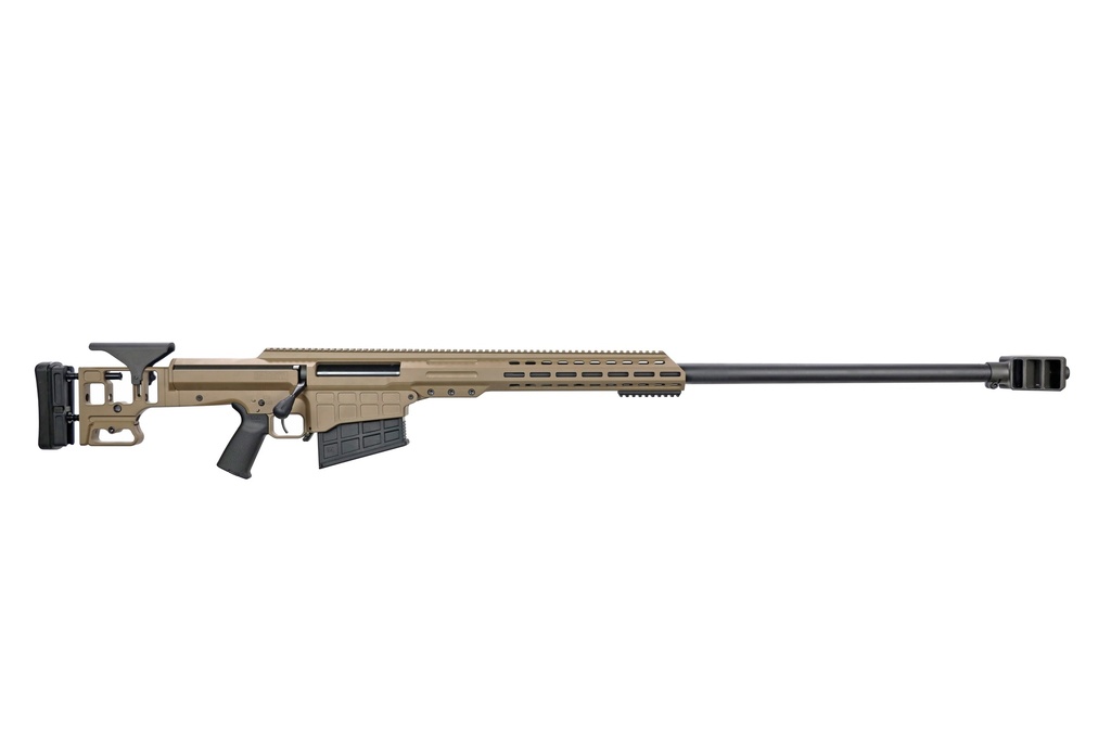 BARRETT 19612 MRAD ELR 416 BARRET 10+1 36" FLUTED BARREL, FDE, M-LOK HANDGUARD, FOLDING ADJ. STOCK, MAGPUL GRIP, ADJ. MATCH GRADE TRIGGER, MUZZLE BRAKE