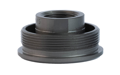 SILENCERCO AC5320 BRAVO DIRECT THREAD MOUNT 1/2"-28 TPI, BLACK TITANIUM