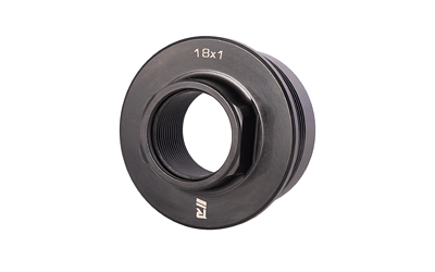 RUGGED SUPPRESSORS DTM004 UNIVERSAL DIRECT THREAD MOUNT  M18X1 TPI, BLACK, FITS 1.375"-24 TPI TUBE THREADS