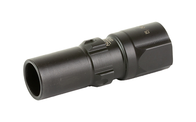 RUGGED SUPPRESSORS OA008 3 LUG ADAPTER  45 ACP 5/8"-24 TPI THREADS, BLACK