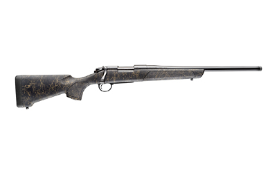 BERGARA RIFLES B14S907 B-14 STOKE 7MM-08 REM 4+1, 20" GRAPHITE BLACK CERAKOTE #4.5 CONTOUR THREADED BARREL, GRAPHITE BLACK CERAKOTE STEEL RECEIVER, BLACK WEBBED TAN FIXED W/SOFTTOUCH SYNTHETIC STOCK