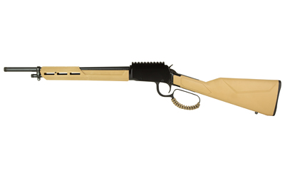 ROSSI RL22161STFDE RIO BRAVO TACTICAL 22 LR 10+1 16.50" POLISHED BLACK OXIDE STEEL THREADED BARREL, PICATINNY RAIL MATTE BLACK ALUMINUM RECEIVER, FIXED FLAT DARK EARTH SYNTHETIC STOCK