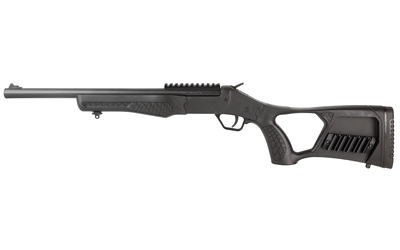 ROSSI SSPS45-BK TUFFY SINGLE SHOT 45 COLT (LC)/410 GAUGE (3" CHAMBER) 1RD 16.50", BLACK, THUMBHOLE PISTOL GRIP STOCK WITH SHELL HOLDER, OVERMOLDED GRIP, FRONT IRON SIGHT, OPTICS MOUNT