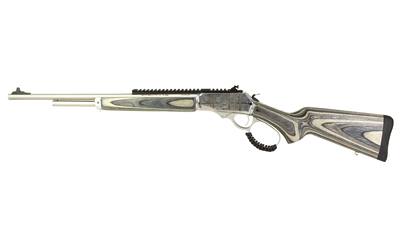 ROSSI 953030209LW R95  30-30 WIN 5+1 20" STAINLESS STEEL BARREL, MATTE STAINLESS PICATINNY RAIL STEEL RECEIVER, GRAY FIXED LAMINATE STOCK