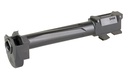 RADIAN WEAPONS H0005 RAMJET & AFTERBURNER COMBO 9MM LUGER COMPATIBLE W/GLOCK 17 GEN5, FLUTED BLACK STAINLESS STEEL