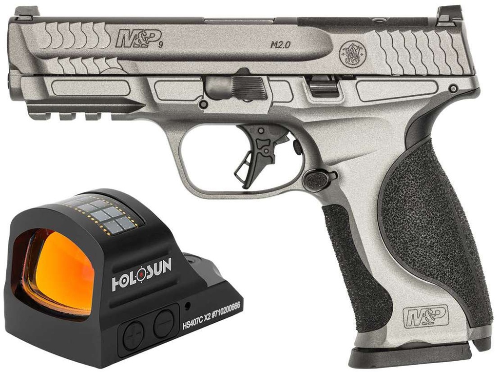 S&W M&P9         13971 METAL 9MM 4.25 HOLO 17R GRY