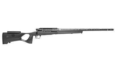 SAVAGE ARMS 58105 IMPULSE KLYM 6.5 PRC 2+1 24" CARBON FIBER THREADED BARREL, BLACK ALUMINUM RECEIVER W/PICATINNY RAIL, BLACK CUSTOM BY FBT SYNTHETIC STOCK, AMBIDEXTROUS