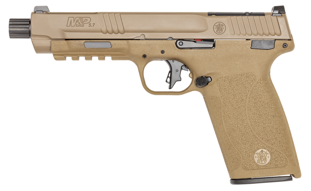 S&W M&P 5.7      14004  5.7X28 OR     5 (2)22R FDE