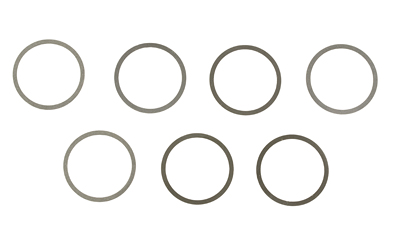 RUGGED SUPPRESSORS SA017 SHIM KIT  338 CAL (6.8MM) FOR 3/4"-24, M18X1, M18X1.5 TPI (3 SIZES)