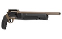 TAURUS 2JHD441013MAG JUDGE HOME DEFENDER MEDIUM FRAME 45 COLT (LC)/410 MAG 5RD, 13" MATTE BLACK STEEL BARREL, CYLINDER & FRAME W/PICATINNY RAIL, BLACK RUBBER GRIP, EXPOSED HAMMER
