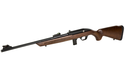 ROSSI RS22L1811WD RS22  FULL SIZE 22 LR 10+1 18" MATTE BLACK STEEL BARREL, MATTE BLACK RECEIVER, FIXED HARDWOOD STOCK
