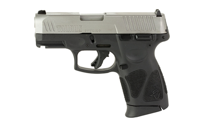 TAURUS 1G3C4039 G3C  COMPACT FRAME 40 S&W 10+1 3.26" MATTE STAINLESS STEEL BARREL, SERRATED STAINLESS STEEL SLIDE, BLACK POLYMER FRAME W/PICATINNY RAIL, BLACK POLYMER GRIP