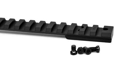 WARNE V471M VAPOR PICATINNY RAIL BLACK ANODIZED HS PRECISION/BERGARA PREMIER/REMINGTON 700 SHORT ACTION, 0 MOA