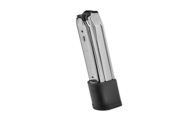 FN 20100732 510 REPLACEMENT MAGAZINE 22RD 10MM STAINLESS STEEL W/ BLACK POLYMER EXTENDED FLOORPLATE FITS FN 510 TACTICAL