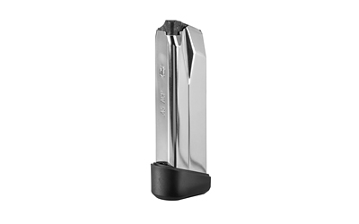 FN 20100720 545 REPLACEMENT MAGAZINE 15RD 45 ACP STAINLESS STEEL W/ BLACK POLYMER FLUSH FLOORPLATE FITS FN 545 TACTICAL
