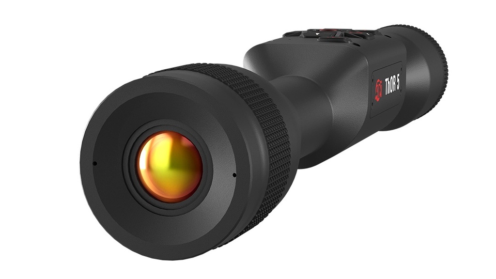 ATN TIWST5625A THOR 5 640 THERMAL RIFLE SCOPE, BLACK ANODIZED 2-16X SMART MIL DOT RETICLE W/ZOOM 640X480 12 MICRON, 60 FPS RESOLUTION