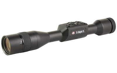 ATN DGWSXS5255P X-SIGHT 5 NIGHT VISION RIFLE SCOPE BLACK ANODIZED 5-25X, 30MM TUBE GEN 5 SMART MIL DOT RETICLE