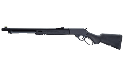 HENRY H009X-360BH X MODEL  FULL SIZE 360 BUCKHAMMER 5+1 21.37" BLUED STEEL BARREL, BLUED DRILLED & TAPPED STAINLESS STEEL RECEIVER, FIXED BLACK SYNTHETIC STOCK, RIGHT HAND