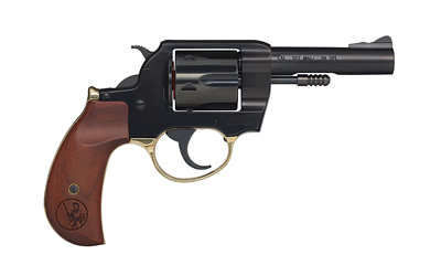 HENRY H017BDM BIG BOY  38 SPECIAL/357 MAG 6 SHOT 4" BLUED ROUND STEEL BARREL, POLISHED BLUED STEEL FRAME W/BIRDSHEAD WALNUT GRIP