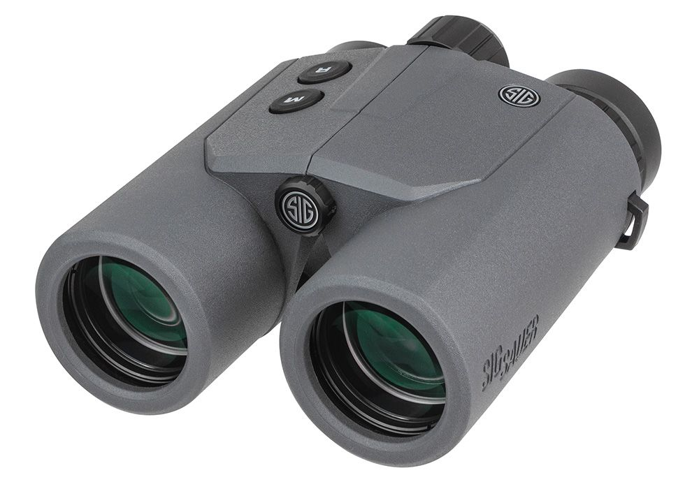 SIG SAUER ELECTRO-OPTICS SOKCN101 KILO CANYON RANGEFINDING BLACK RUBBER ARMOR 10X 42MM 1200 YDS MAX DISTANCE LED DISPLAY