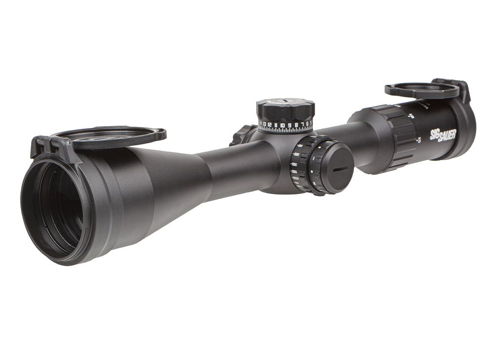 SIG SAUER ELECTRO-OPTICS SOW45002 WHISKEY4  BLACK 5-20X50MM 30MM TUBE, ILLUMINATED MOA MILLING HUNTER 2.0 RETICLE
