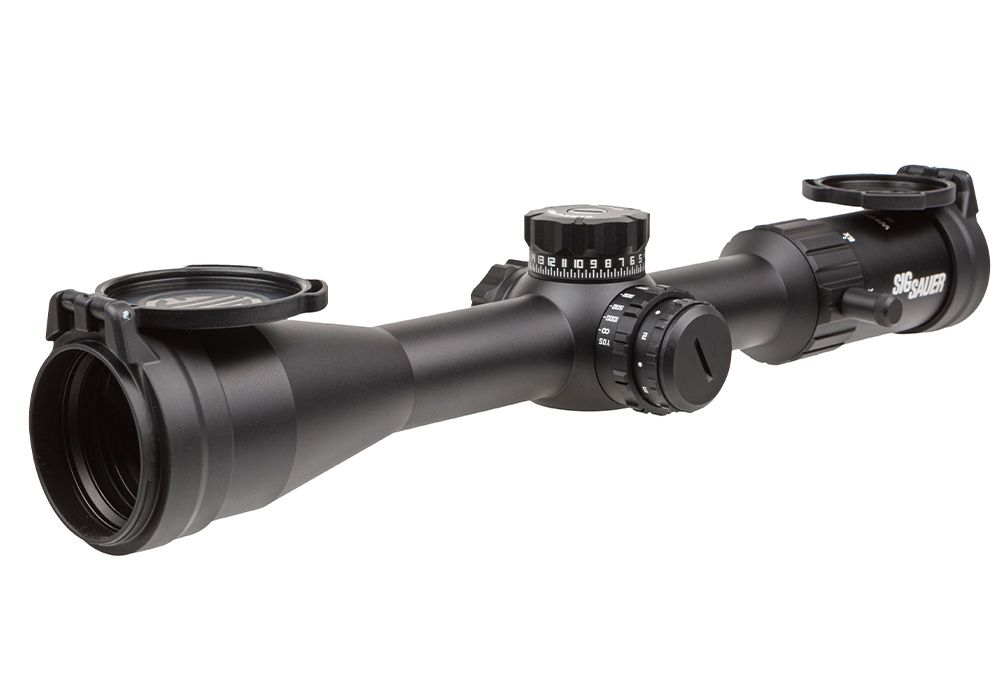 SIG SAUER ELECTRO-OPTICS SOW44002 WHISKEY4  BLACK 4-16X44MM 30MM TUBE ILLUMINATED MOA MILLING 2.0 RETICLE