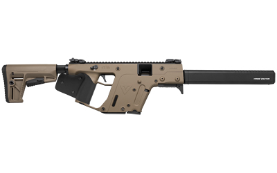 KRISS USA KV90CFD22 VECTOR CRB GEN2 *CA COMPLIANT 9MM LUGER 10+1 16" BLACK STEEL BARREL, FLAT DARK EARTH CERAKOTE POLYMER RECEIVER, FLAT DARK EARTH SYNTHETIC STOCK, BLACK CALIFORNIA PADDLE GRIP
